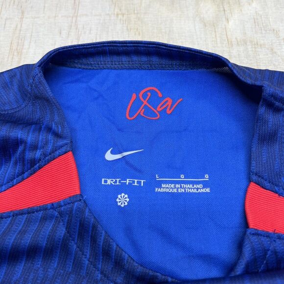 NEW LG YOUTH #18 Casey Murphy USWNT USA Soccer Nike 2023 Away Jersey - Picture 7 of 13